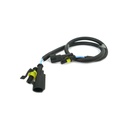 Prolunga Spinotti Hid Xenon Lampada Centralina Attacco AMP Filo Da 60cm Per Moto Auto