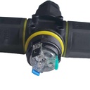 2 Connettore Giunta Di Connessione Forma X IP68 Senza Viti Collegamento Veloce 3 Posti Per Cavo Elettrico 6-12mm 122x30mm