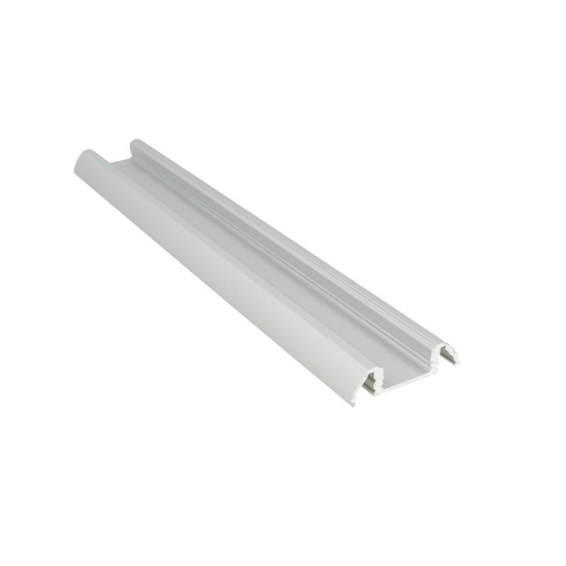 3 Metri Profilo Canalina Barra Alluminio Led Da Pavimento Soffitto Con Bordo Per Strip Bobina Led Fino a 12mm