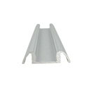 3 Metri Profilo Canalina Barra Alluminio Led Da Pavimento Soffitto Con Bordo Per Strip Bobina Led Fino a 12mm