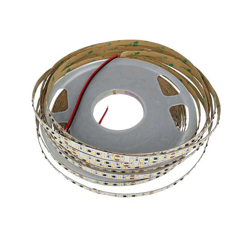 24V Striscia Led Corrente Costante Da 15 Metri IP20 2700K CRI 90 12W/M 100LM/W Passo 8mm