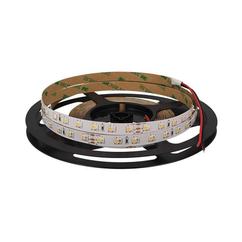 24V Bobina Striscia Led Per Negozio Fruttivendoli Banco Frutte e Verdure Verdi 20W/M 700 Smd 2835 5 Metri