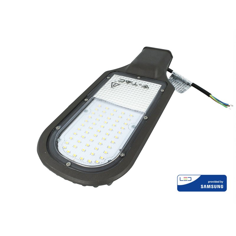 Lampione Stradale Led 30W Chip Samsung Freddo 6400K Street Lamp Per Strada Giardino Villa SKU-21538