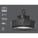 Faro Led Campana Industriale UFO 100W 4000k 90 Gradi 120LM/W IP65 Dimmerabile 1-10V Chip Smd Samsung Garanzia 5 Anni SKU-583