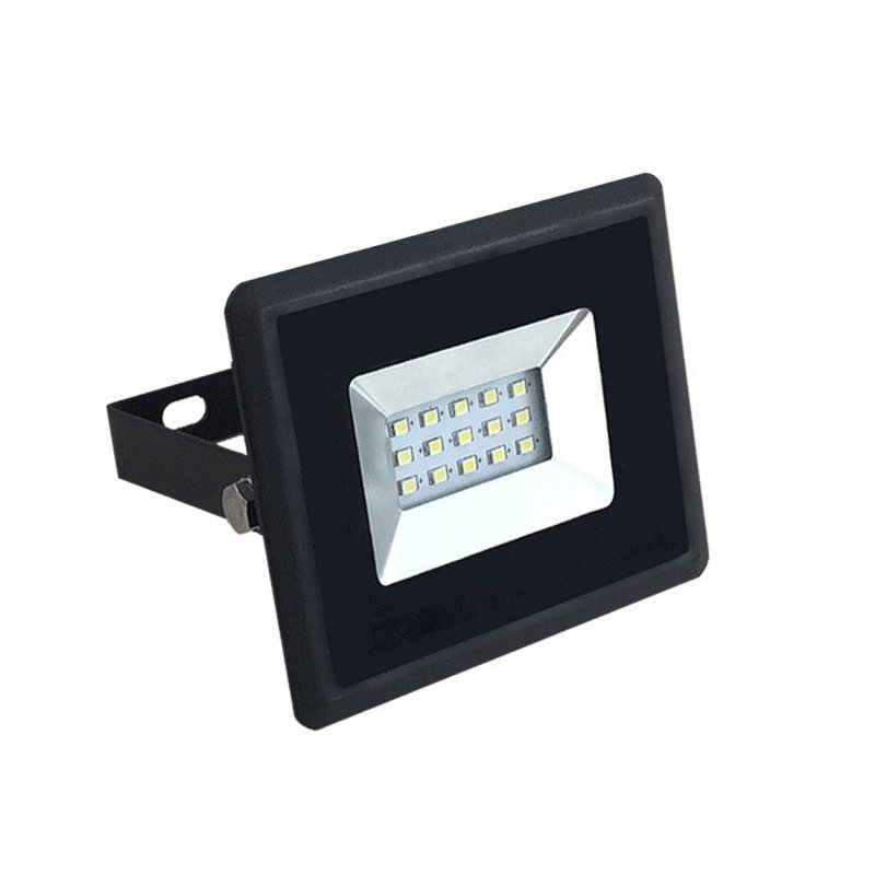 Faro Proiettore Led Flood Light 10W Bianco Neutro Carcassa Nera Chip Samsung Garanzia 5 Anni SKU-425