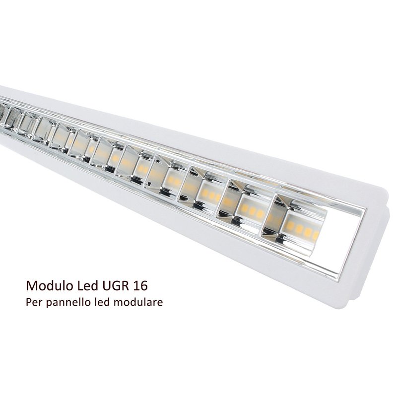 Modulo Led UGR 16 Bianco Caldo 2700K 15W 30-40V 400mA 150LM/W Per Pannello Led Modulare FP6060 FP30120