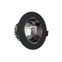 Faretto Led COB da Incasso 10W 6400K Rotondo Riflettore Orientabile Carcassa Nera Chip Samsung SKU-2120053