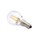 Lampada Filo Led Con Filamento E14 G45 4W=40W 360 Gradi Bianco Caldo 2700K Bulbo Globo Piccolo Sfera SKU-43001