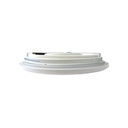 Plafoniera A Led Slim Da Soffitto 14W 220V Bianco Caldo Rotondo Diametro 290mm Ultrapiatta