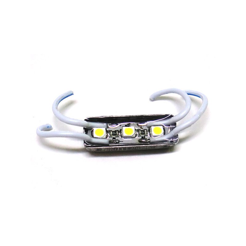 Modulo Mattone LED 3 SMD Bianco Freddo Per Personalizzare Insegna a Led