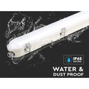 Plafoniera Led 150cm 48W Con Sistema Emergenza Neutro 4000K IP65 120LM/W 5760 lm SKU-2120221