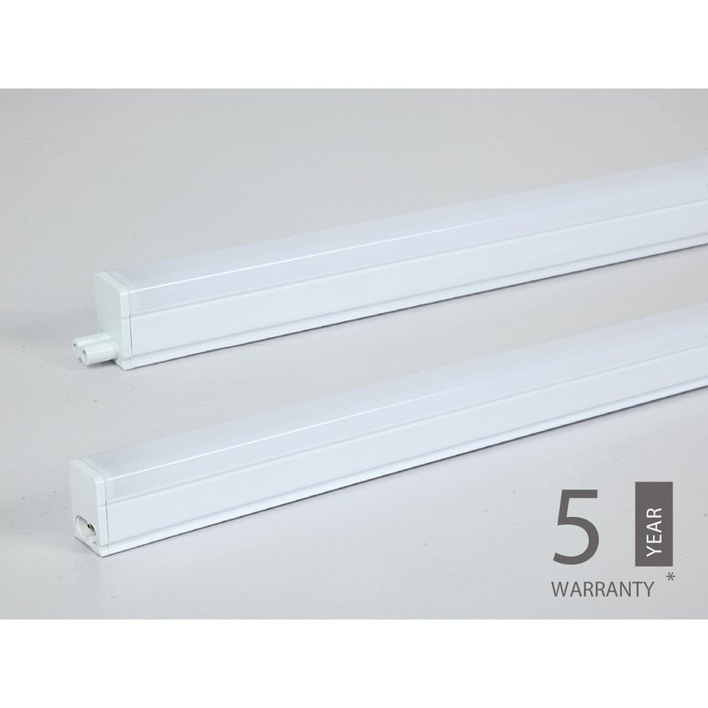 Plafoniera Tubo Led T5 30cm 4W Neutro 4000K Lineare Raccordabile Allungabile Chip Smd Samsung SKU-21690