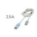 Cavo USB C Lightning Ricarica Veloce 3,5A Bianco 1 Metro