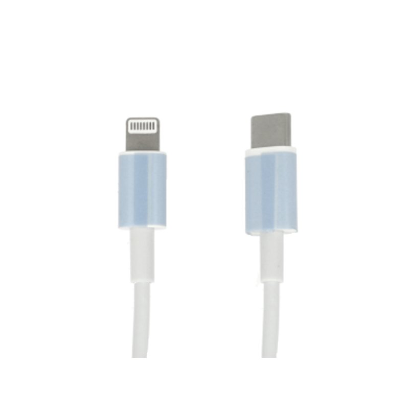 Cavo USB C Lightning Ricarica Veloce 3,5A Bianco 1 Metro