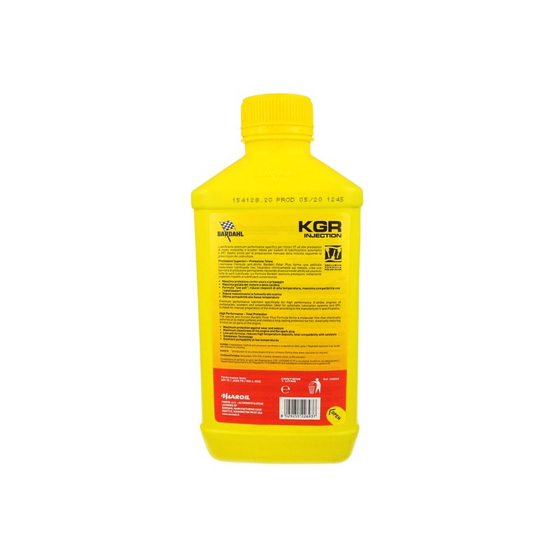 BARDAHL Moto KGR INJECTION Lubrificanti Olio Motore Moto 2 Tempi 1 LT