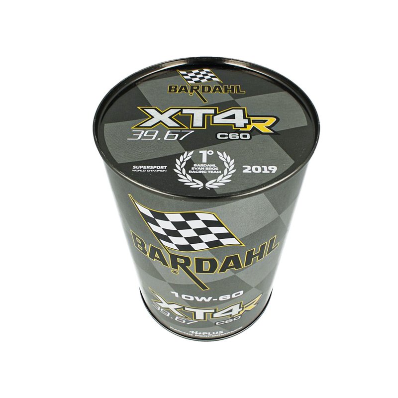 BARDAHL Moto XT4-R C60 Racing 39.67 10W60 Olio Motore Moto 4 Tempi 1 LT