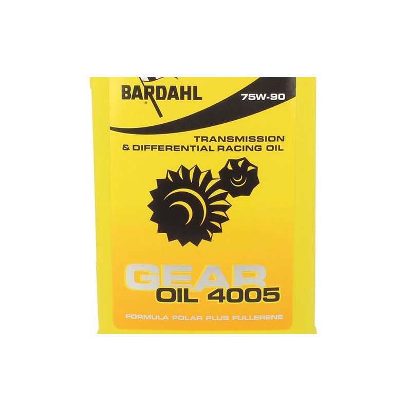 BARDAHL Gear Oil 4005 SAE Racing 75W90 Transmission & Differential Oil 1 LT