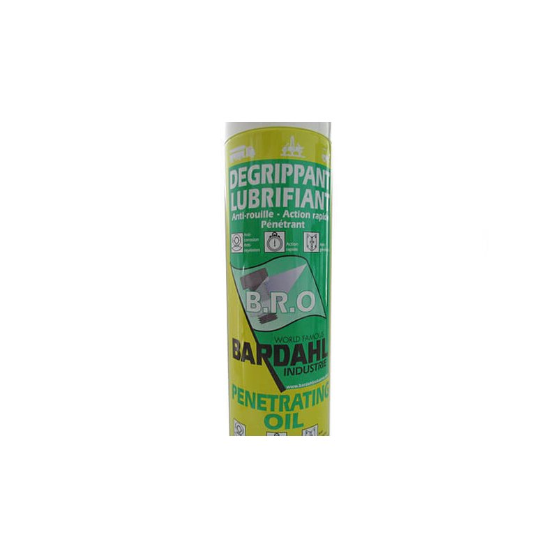 BARDAHL B.R.O. Penetrating Oil Sbloccante ad Alta Penetrazione Degrippante Lubrificante Potente 500 ML Per Svitare Bulloni Cerniere Serrature