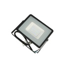 Faro Led Flood Light 30W IP65 Bianco Freddo Super Slim Carcassa Nera Smd Samsung Garanzia 5 Anni SKU-402