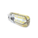 Lampadina LED Bispina G4 48 SMD 3014 DC 12V 3W 360 Gradi Con Silicone Bianco Neutro 4200K