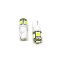 24V Lampada Led T10 W5W 5 Smd Bianco Luci Posizione Camion