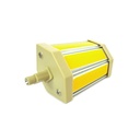 Lampada Led R7S RX7S Lineare Dimmerabile 118mm COB 9W = 90W 220V Bianco Caldo