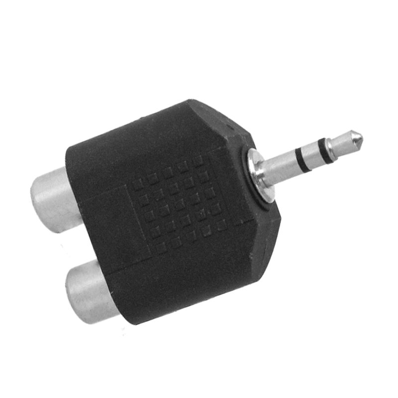 Adattatore Jack RCA Audio Convertitore Da Jack 3,5mm Maschio A 2 RCA Femmine