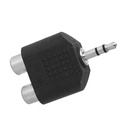 Adattatore Jack RCA Audio Convertitore Da Jack 3,5mm Maschio A 2 RCA Femmine