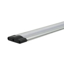 Lampada Barra Led in alluminio 500mm 5W 12V DC Bianco Caldo per Cucina Armadio Corridoio Mensola Vetrina Luci Notte