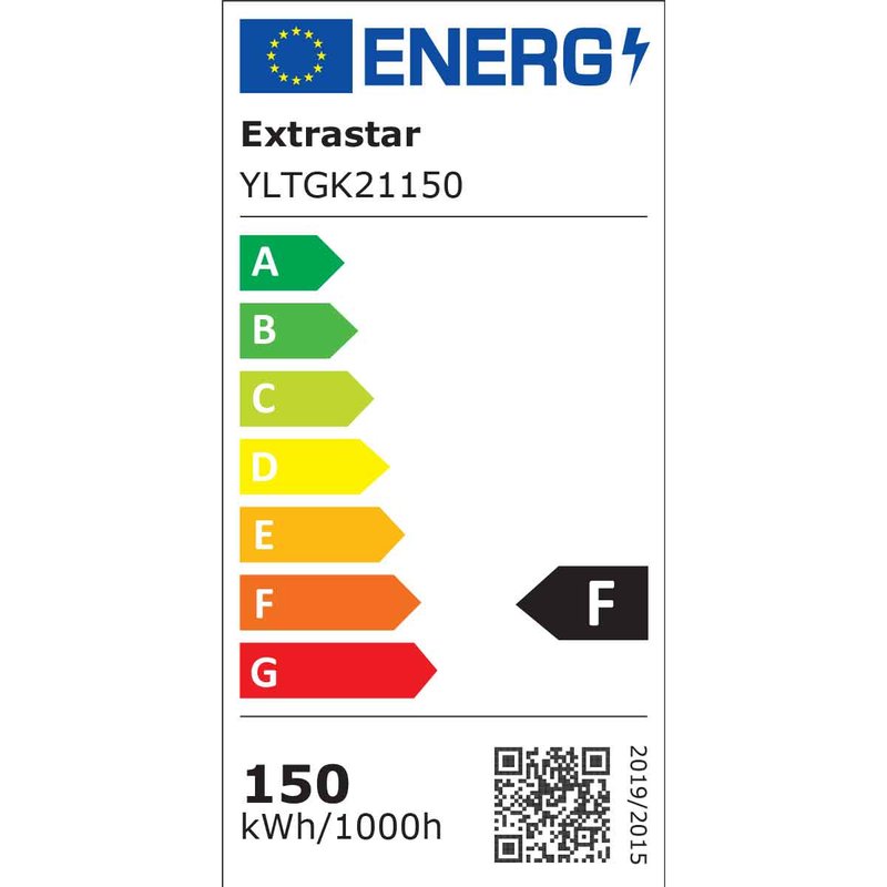 Faro LED Industriale 150W 15000lm 6500K Luce Fredda IP65 Ampia Area di Copertura