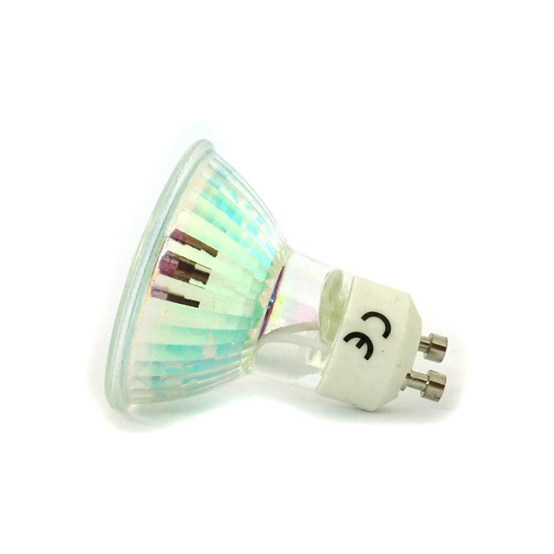 Lampada Faretto LED GU10 4W = 40W 220V Bianco Puro 60 SMD 3528