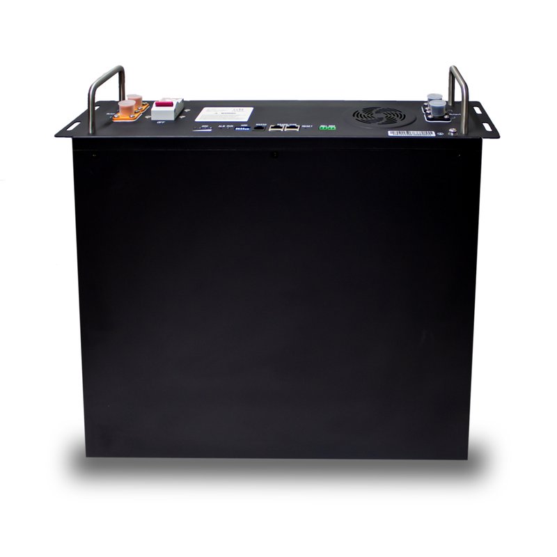 Batteria di Accumulo Per Fotovoltaico, Litio-Ferro-Fosfato LiFePO4, BMS Integrato CEI 0-21, Garanzia 10 Anni (5.12KWh 51.2V 100Ah Da Rack)