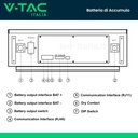 Batteria di Accumulo Per Fotovoltaico, Litio-Ferro-Fosfato LiFePO4, BMS Integrato CEI 0-21, Garanzia 10 Anni (5.12KWh 51.2V 100Ah)