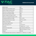 Batteria di Accumulo Per Fotovoltaico, Litio-Ferro-Fosfato LiFePO4, BMS Integrato CEI 0-21, Garanzia 10 Anni (5.12KWh 51.2V 100Ah)