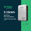 Batteria di Accumulo Per Fotovoltaico, Litio-Ferro-Fosfato LiFePO4, BMS Integrato CEI 0-21, Garanzia 10 Anni (5.12KWh 51.2V 100Ah IP65)