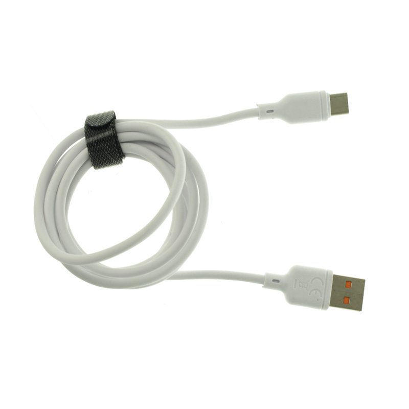 Cavo USB USB C 3A 1,5M Carica Veloce Bianco