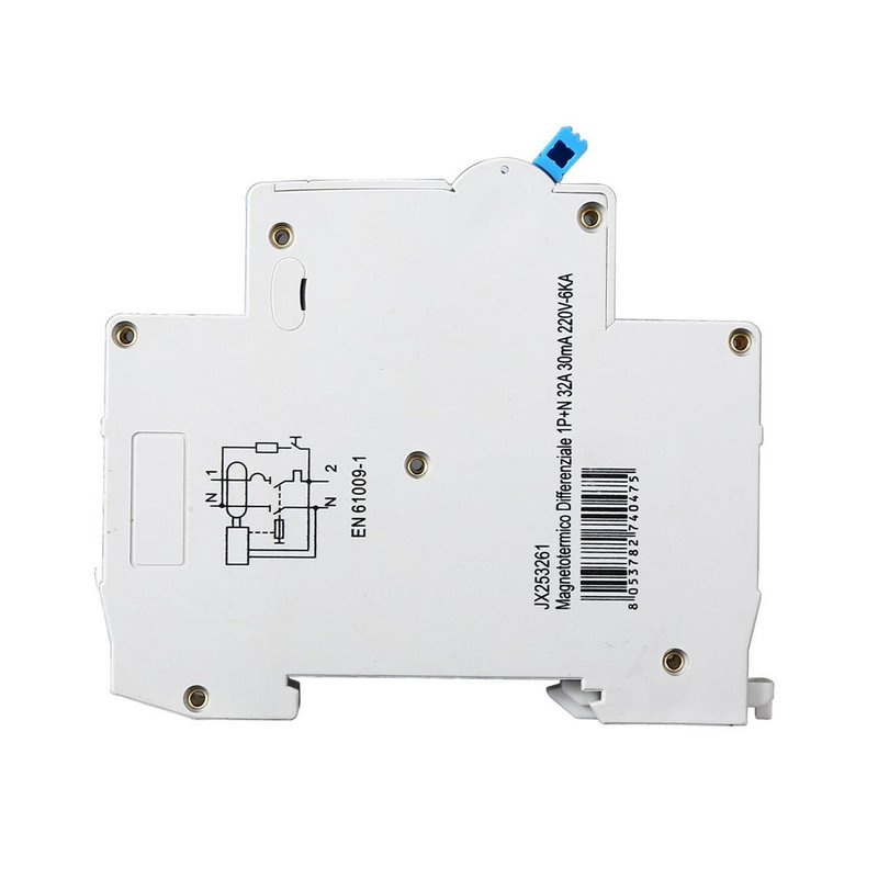 ETTROIT Interruttore Magnetotermico Differenziale 1P+N 32A 6KA 30mA 220V Occupa 1 Modulo DIN