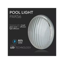 Lampada Faro Led PAR56 8W 12V Per Piscina IP68 Bianco Freddo 6400K Pool Light Sommergibile SKU-7555