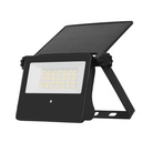 Lampada Faro Led Slim Con Pannello Solare Monocrystalline 10W 1300LM 4000K IP65 Sensore Movimento Microonde