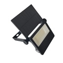 Lampada Faro Led Slim Con Pannello Solare Monocrystalline 20W 1800LM 4000K IP65 Sensore Movimento Microonde