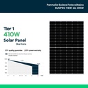 Set Pannelli Solare Fotovoltaico Monocristallino, 13KW 31 Moduli 410W 1724X1134X35mm