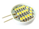 Lampada LED Bispina G4 2W DC 12V 18 SMD 3528 Bianco Caldo Lampadario Casa