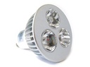 Lampada Led GU10 3X1W 220V Bianco Caldo 3000K