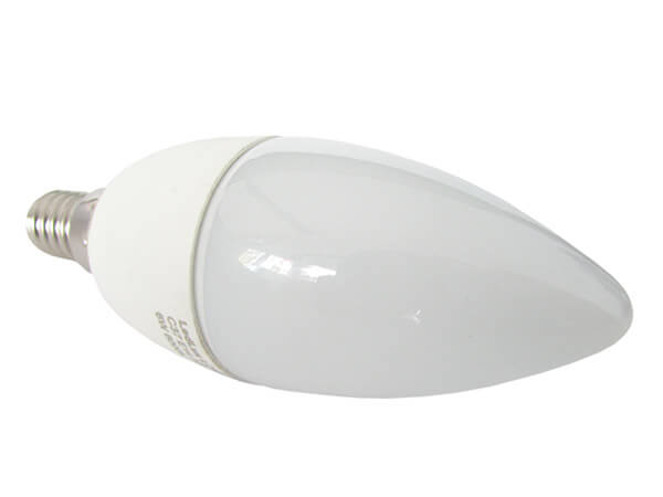 Lampada A Led E14 C37 6W Bianco Caldo Forma Goccia Oliva Candela 240 Gradi 220V SKU-171