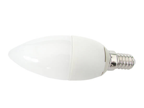 Lampada A Led E14 C37 6W Bianco Naturale Forma Goccia Oliva Candela 240 Gradi 220V SKU-172