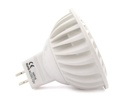 Lampadina LED Dicroica MR16 GU5.3 AC/DC 12V 5W=40W Bianco Naturale 45 Gradi 5 Smd 2835 Da 1W