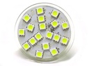 Lampada LED Dicroica MR16 GU5.3 4W Bianco Freddo 12V DC/AC 24 SMD 5050