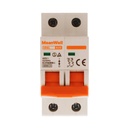 MeanWell MCB Interruttore Magnetotermico Automatico Curva B 2P 2M 6000A B20A AC 400V IP20 IEC60898-1