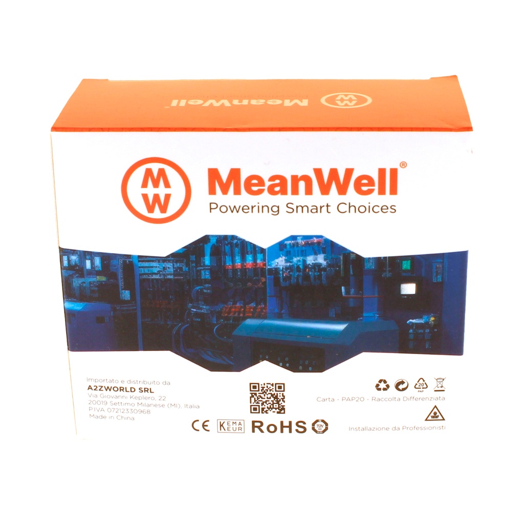 MeanWell MCB Interruttore Magnetotermico Automatico Curva B 2P 2M 6000A B20A AC 400V IP20 IEC60898-1