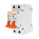 MeanWell MCB Interruttore Magnetotermico Automatico Curva B 2P 2M 6000A B25A AC 400V IP20 IEC60898-1